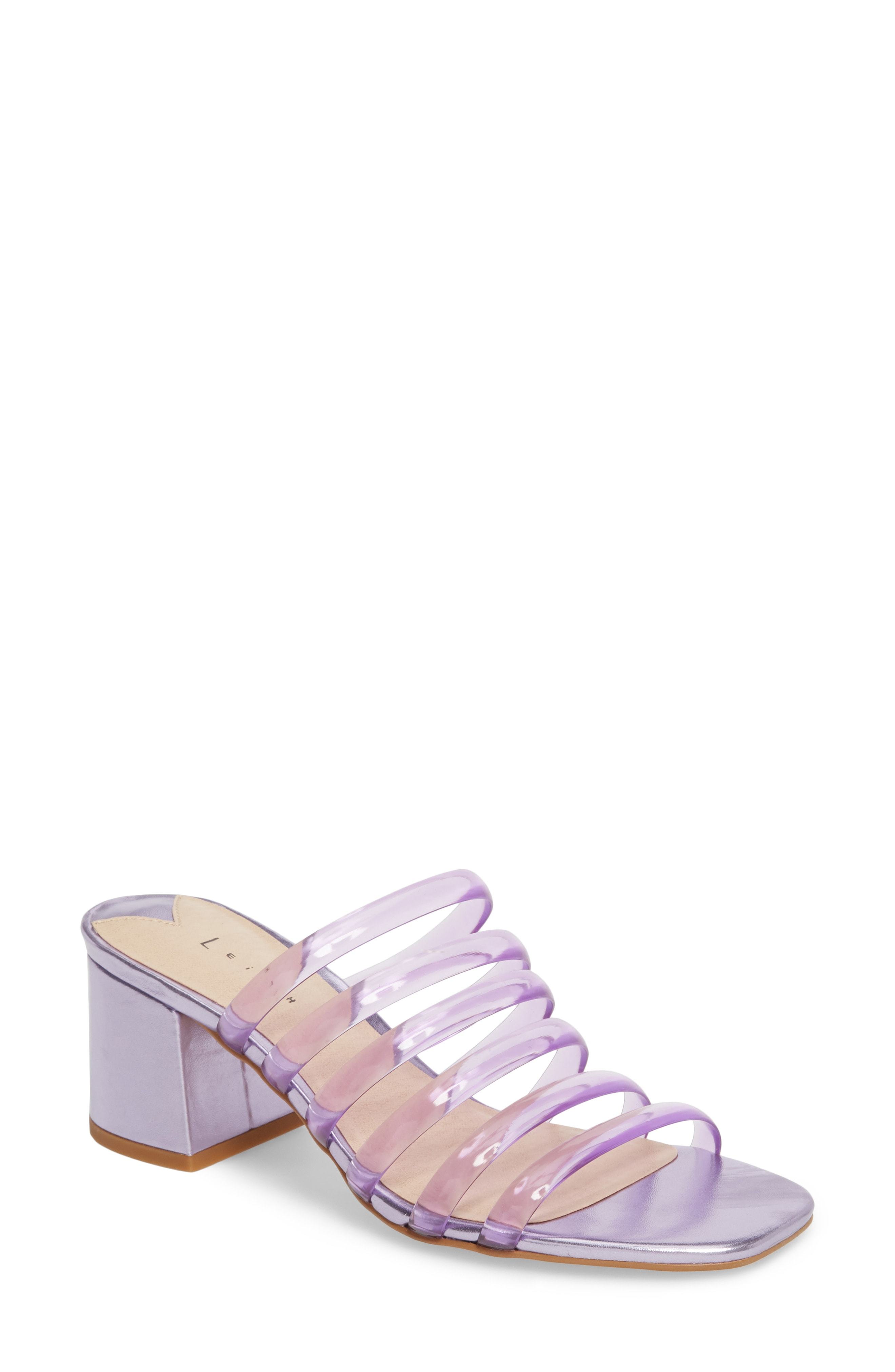 jelly slide sandals