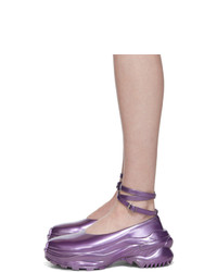 Maison Margiela Purple Chunky Sole Sneakers