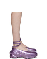 Maison Margiela Purple Chunky Sole Sneakers