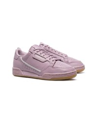 adidas Light Purple Continental 80s Leather Sneakers