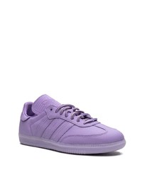 adidas X Pharrell Humanrace Samba Purple Sneakers