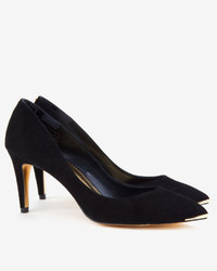 Ted Baker Monirra Pointed Leather Court Shoes