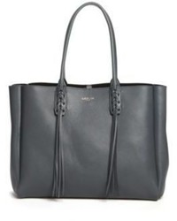 Lanvin Small Tasseled Leather Tote