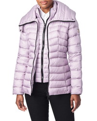 Light Violet Lightweight Puffer Jacket