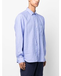 Aspesi Long Sleeved Linen Shirt