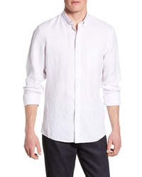 Nordstrom Men's Shop Nordstrom Fit Linen Shirt