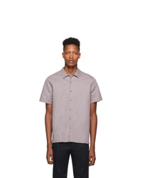 Ps By Paul Smith Purple Casual Short Sleeve Shirt