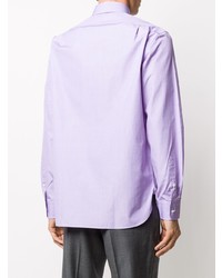 Ralph Lauren Purple Label Aston Long Sleeved Cotton Shirt