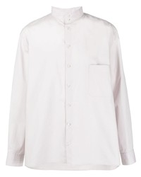 Lemaire Band Collar Cotton Shirt