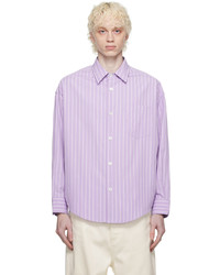 AMI Alexandre Mattiussi Purple Boxy Shirt