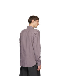 Dries Van Noten Purple Padded Ballroom Shirt