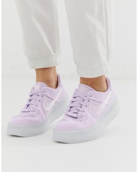 Nike Lilac Ice Air Force 1 Sage Trainers