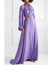 Rosie Assoulin Cry Baby Cutout Crepe Gown