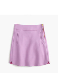 Light Violet Mini Skirt