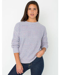 Light Violet Oversized Sweater
