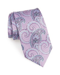 Nordstrom Men's Shop Paisley Silk X Long Tie