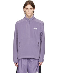 The North Face Purple Tnf 100 Half Zip Jacket