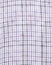 English Laundry Gingham Check Woven Dress Shirt Lilac