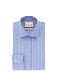Thomas Pink Moore Check Classic Fit Button Cuff Shirt