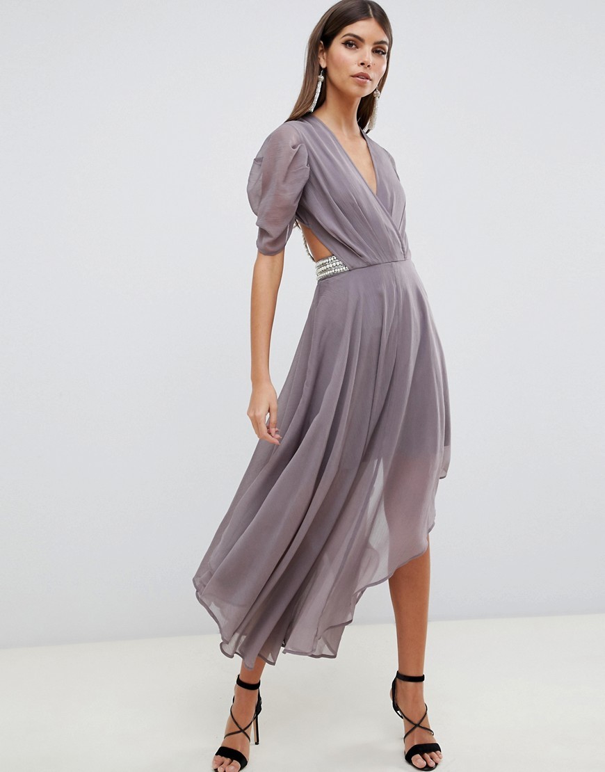 floaty midi dress