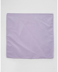 Asos Brand Wedding Pocket Square In Lilac