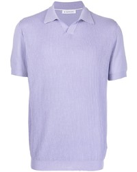 Manuel Ritz Fine Knit Short Sleeved Polo Shirt
