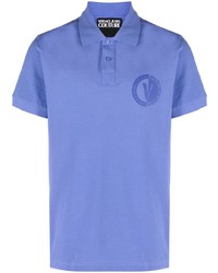 VERSACE JEANS COUTURE Logo Badge Polo Shirt