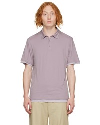 Vince Pink Double Layer Polo