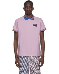 VERSACE JEANS COUTURE Purple Polo