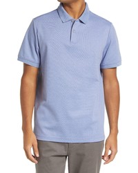 Nordstrom Tech Smart Pique Polo In Purple Impress At
