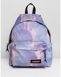 Eastpak Padded Pakr Backpack In Pink Multi Print