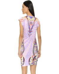 Just Cavalli Leo Deco Print Dress