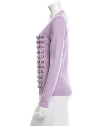 Mary Katrantzou Embellished Knit Sweater