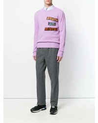 Valentino Jamie Reid Patch Appliqu Sweater