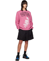 Raf Simons Pink Altered Reality Sweater