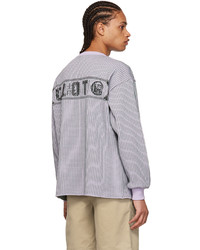 Clot Purple Polyester Sweater