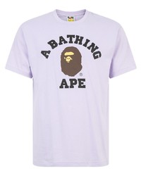 A Bathing Ape College Milo Print T Shirt