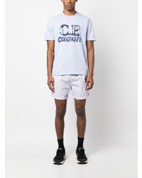 C.P. Company Faded Logo Print T Shirt