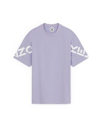 Kenzo Logo Cotton Tee In Lavender At Nordstrom