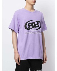 Blood Brother Logo Print Cotton T Shirt