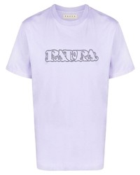 Paura Logo Print T Shirt