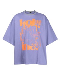 Kolor Oversized Graphic Print T Shirt