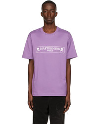 Mastermind World Purple Boxed Logo T Shirt