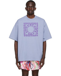 Acne Studios Purple Circus Lettering T Shirt