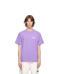 Sporty and Rich Purple Fun Logo T Shirt