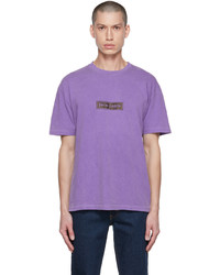 Palm Angels Purple Gart Dyed T Shirt