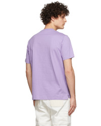 Ps By Paul Smith Purple Happy Logo T Shirt