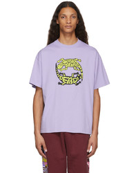 Brain Dead Purple Lizard Lock T Shirt