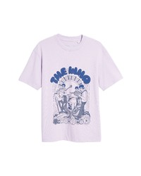 Topman The Who Oversize Graphic Tee In Lilac At Nordstrom