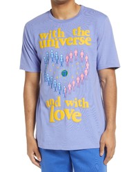 CONEY ISLAND PICNIC Universal Love Cotton Graphic Tee In Purple At Nordstrom